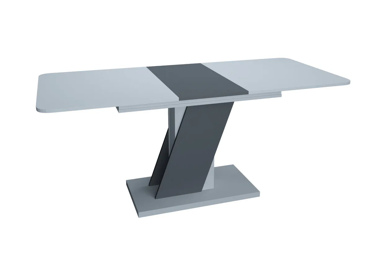 CARVELO B/B table white Alaska PE/black unicolor