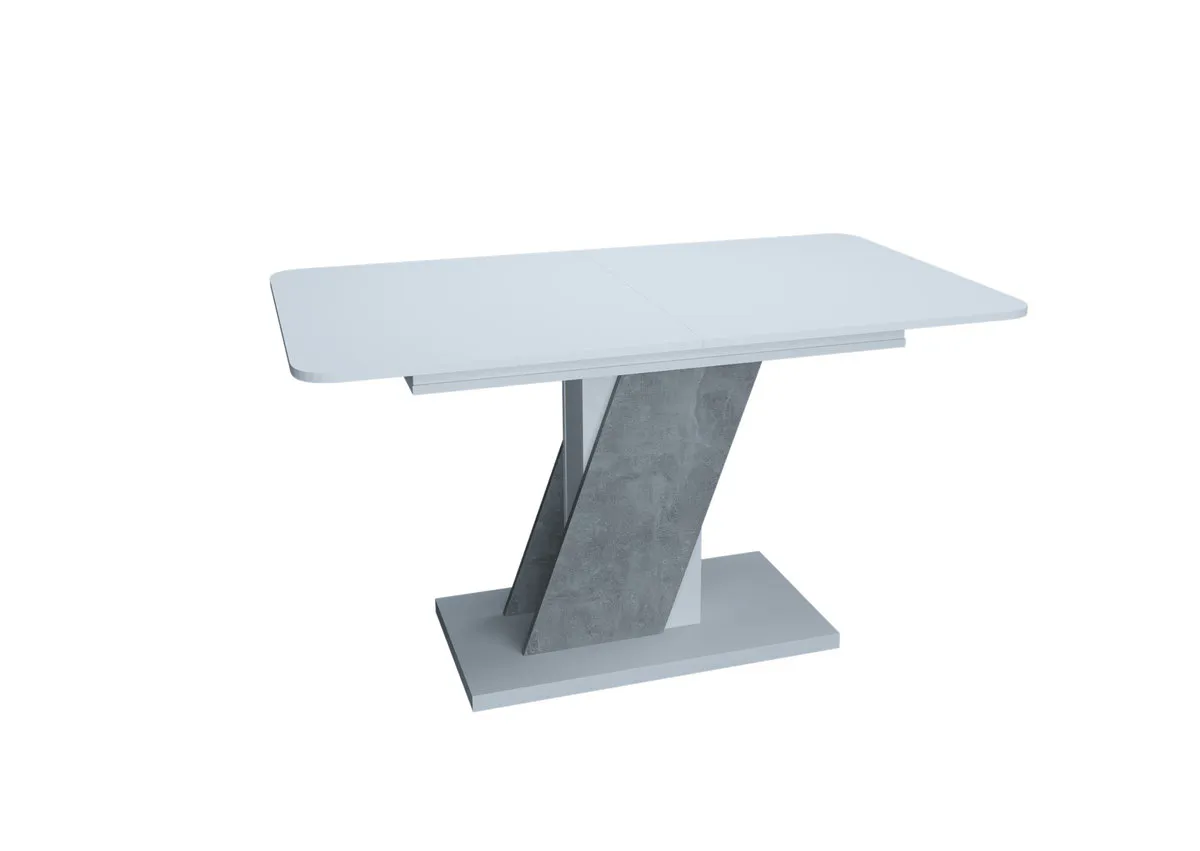 CARVELO B/I table white Alaska PE/industrial