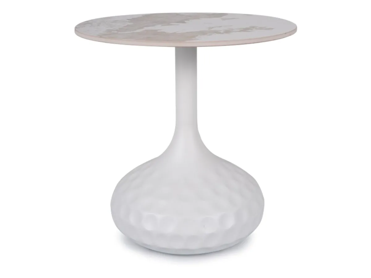 Coffee table SALO B white d.50*49