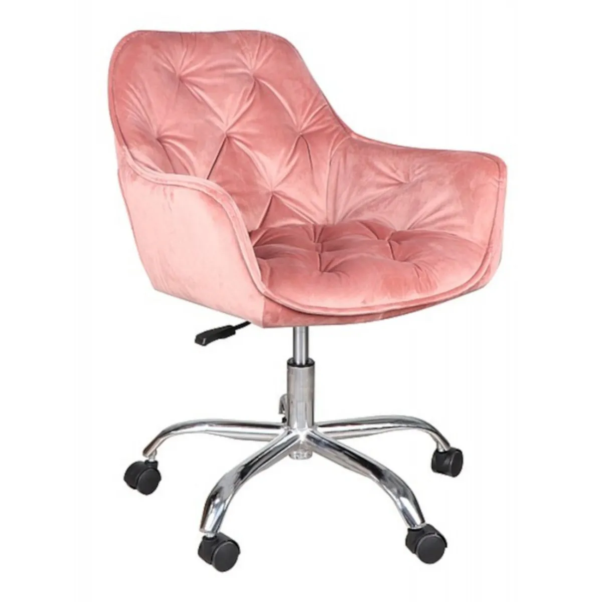 Swivel chair Q-190 VELVET antique rose 52