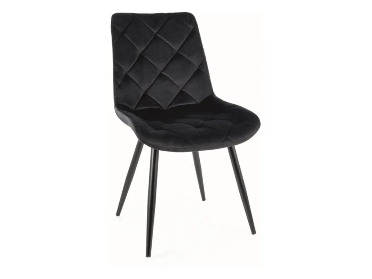 Chair RALPH VELVET black frame/black BL.19