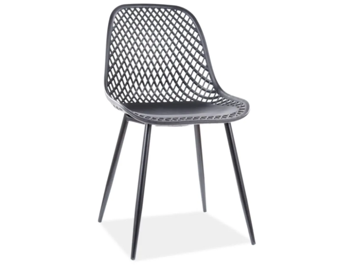Chair CORRAL A black frame / black