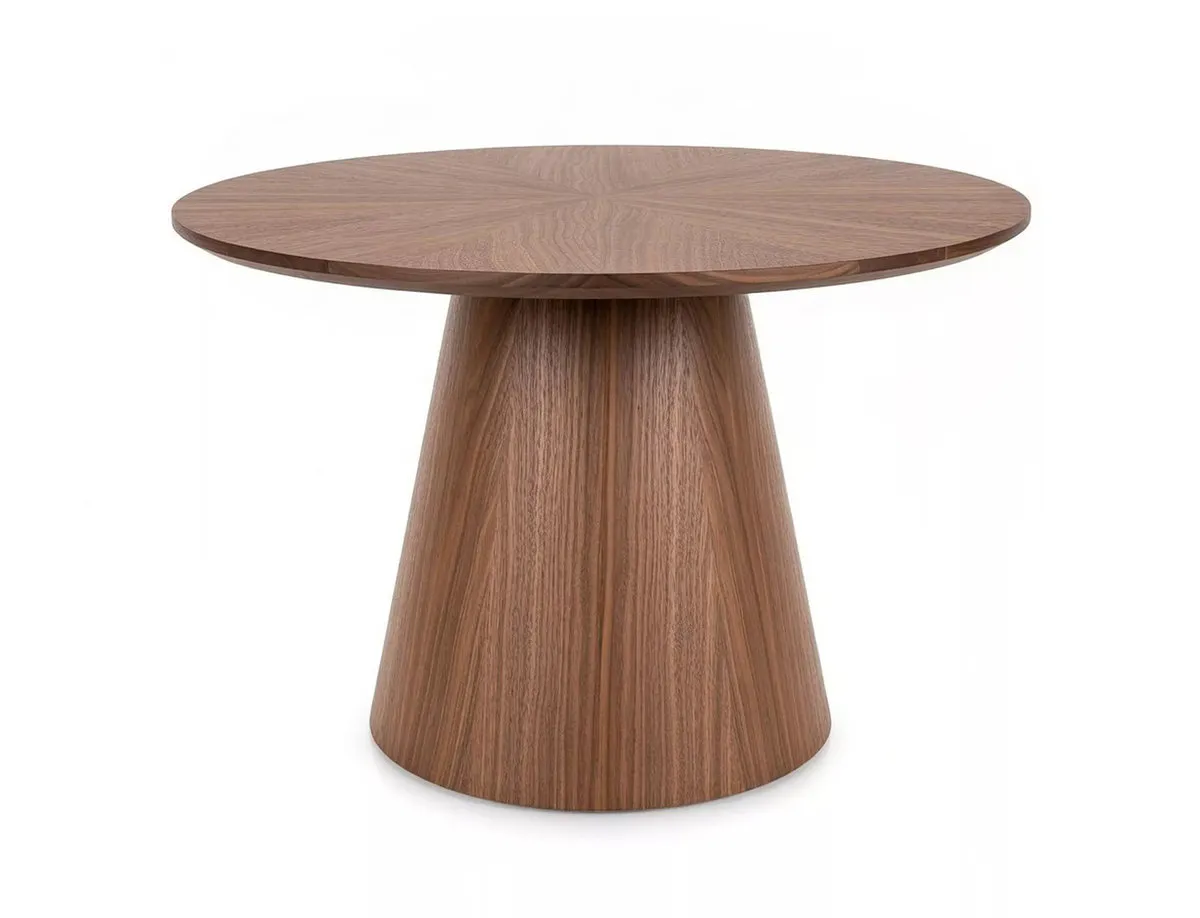 Coffee table ANGEL walnut d.60*40