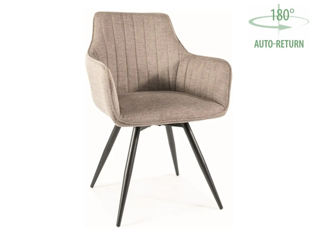 BALLO BREGO chair black frame/beige 34