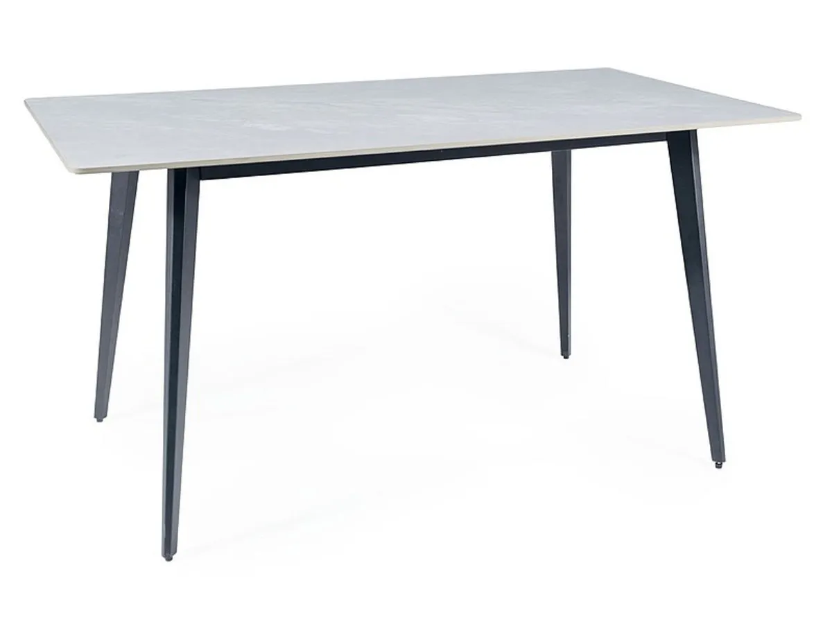 Table IVY 140*80 gray/black frame