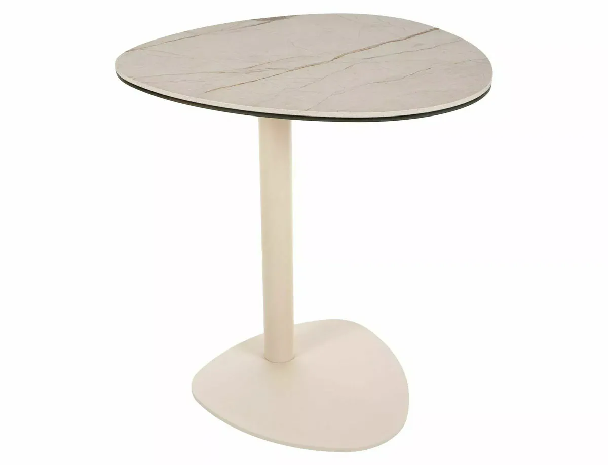 Coffee table CIAO C CERAMIC beige AMAZONIA/cashmere 50*50