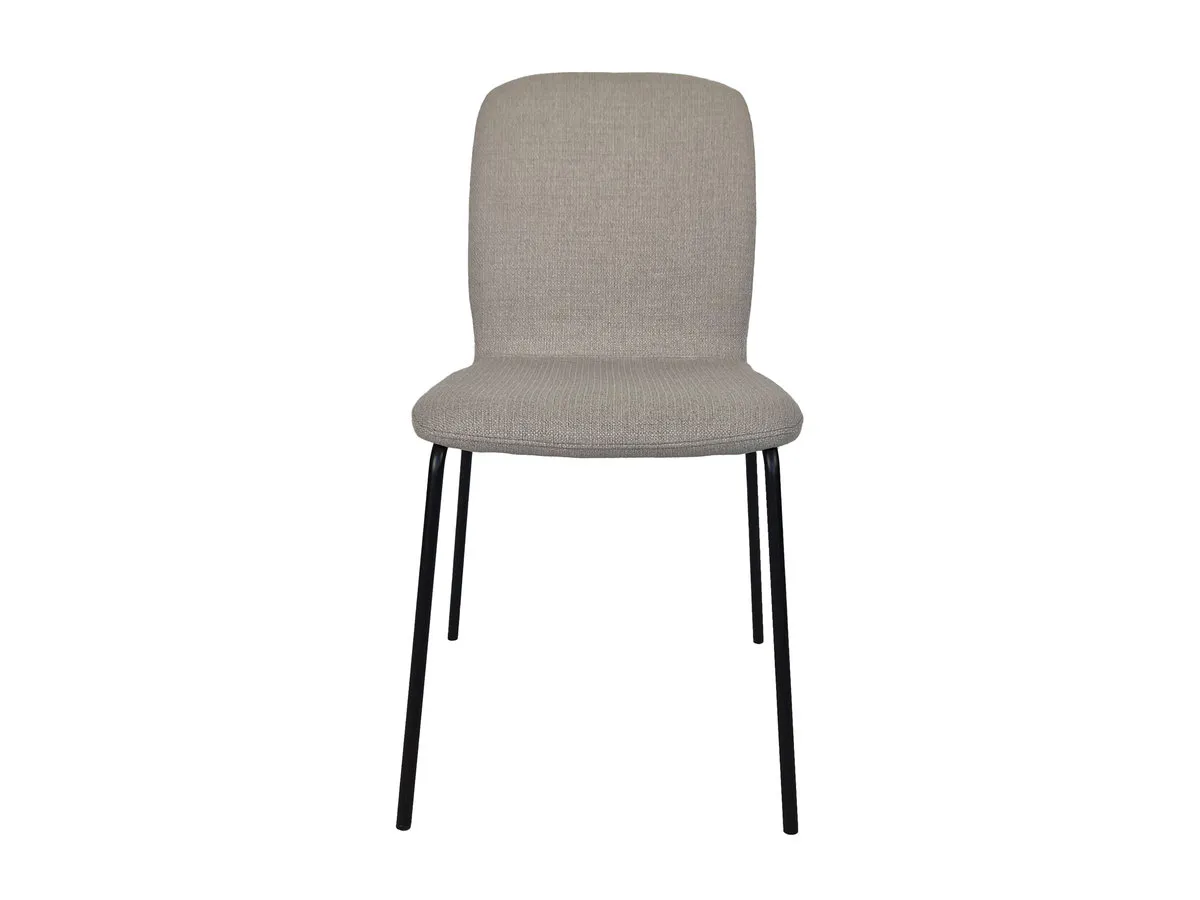 Chair NAVY chair black frame/light gray tk.