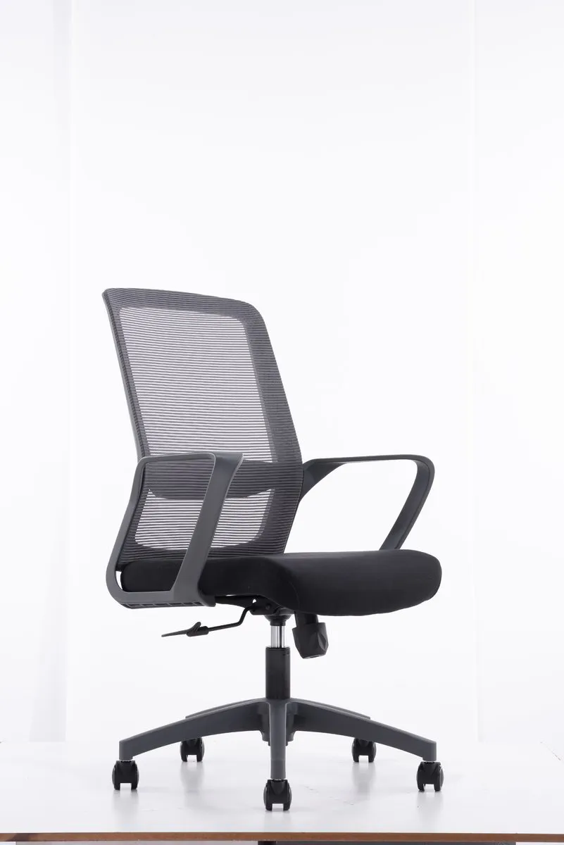 Swivel chair IRON black/black/black frame