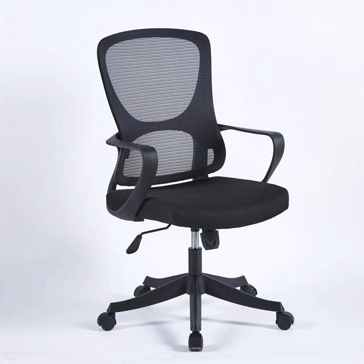 JUNE swivel chair black/black frame