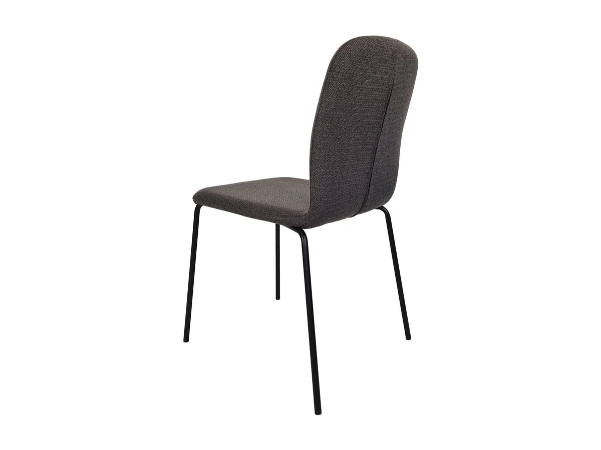 Chair NAVY chair black frame/dark gray tk.