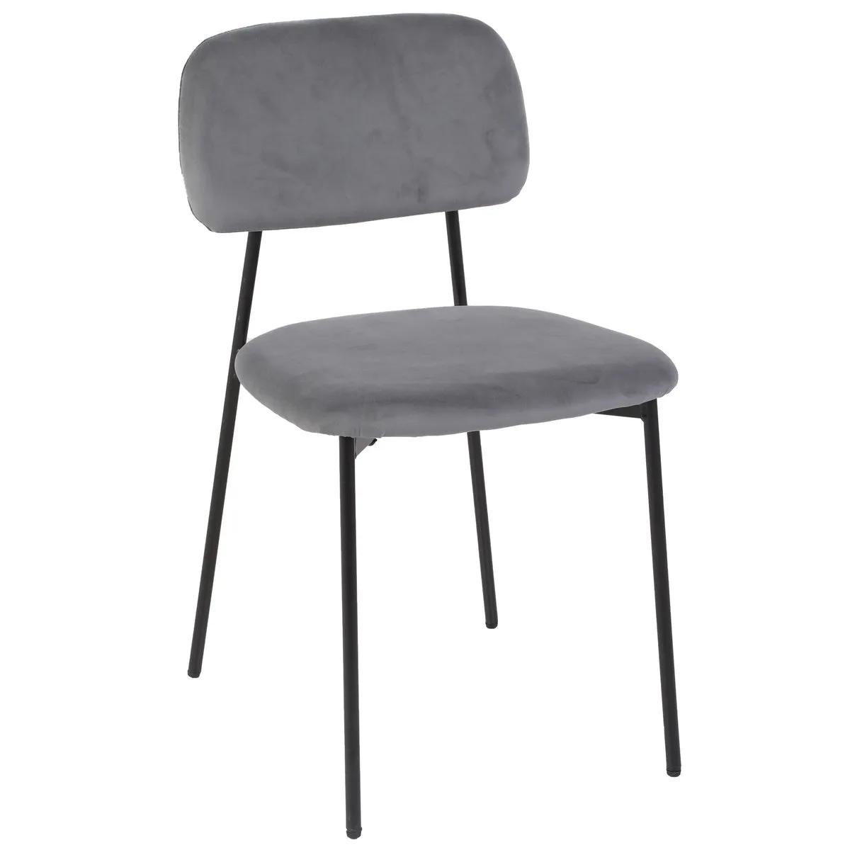 MILO chair black frame/gray