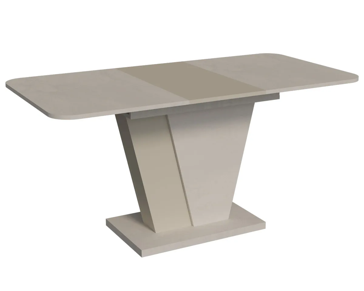 FOREST S/K table stone beige/silk stone