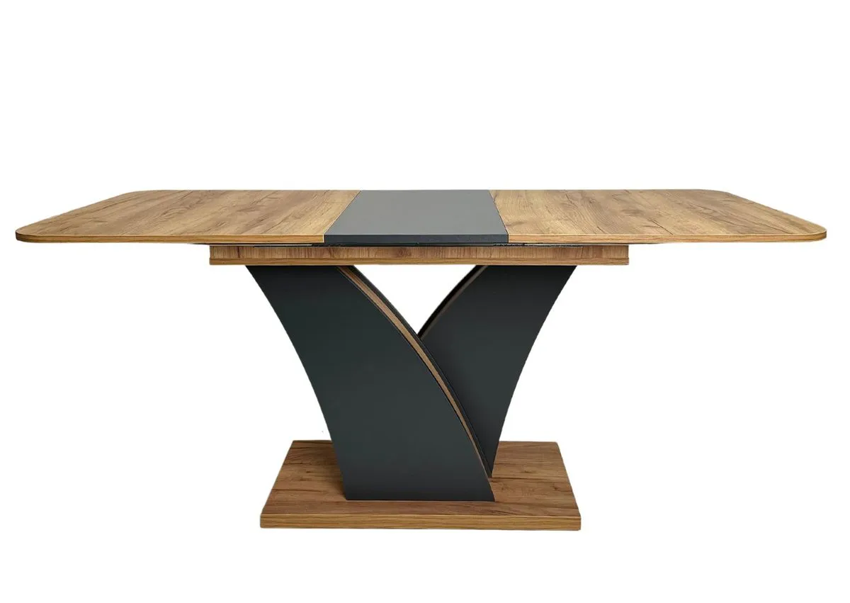 DAKAR D/A table oak kraft gold/anthracite