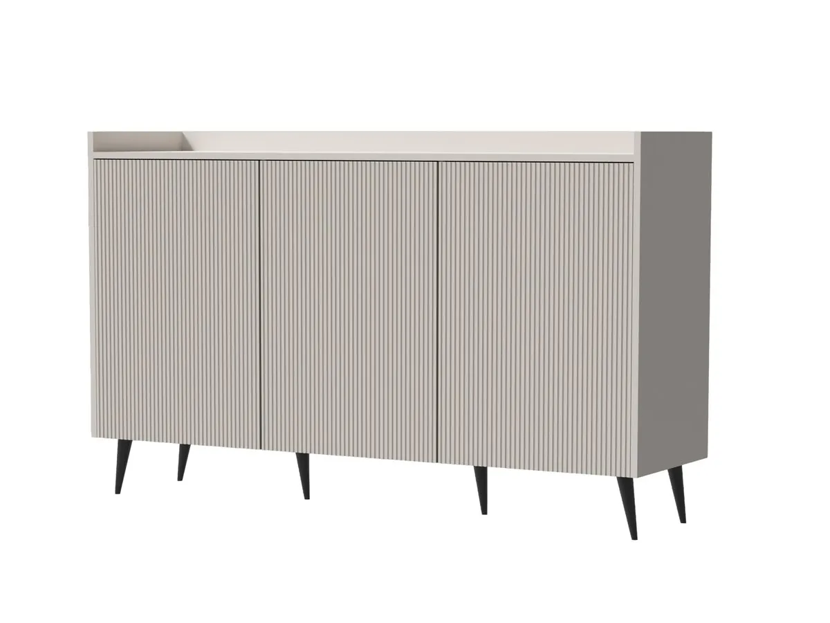 Chest of drawers ADEMO REG 2 cashmere/cashmere