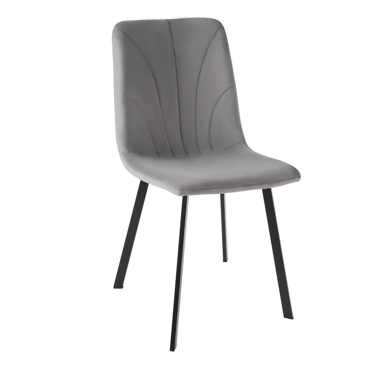 GARRY chair black frame/gray