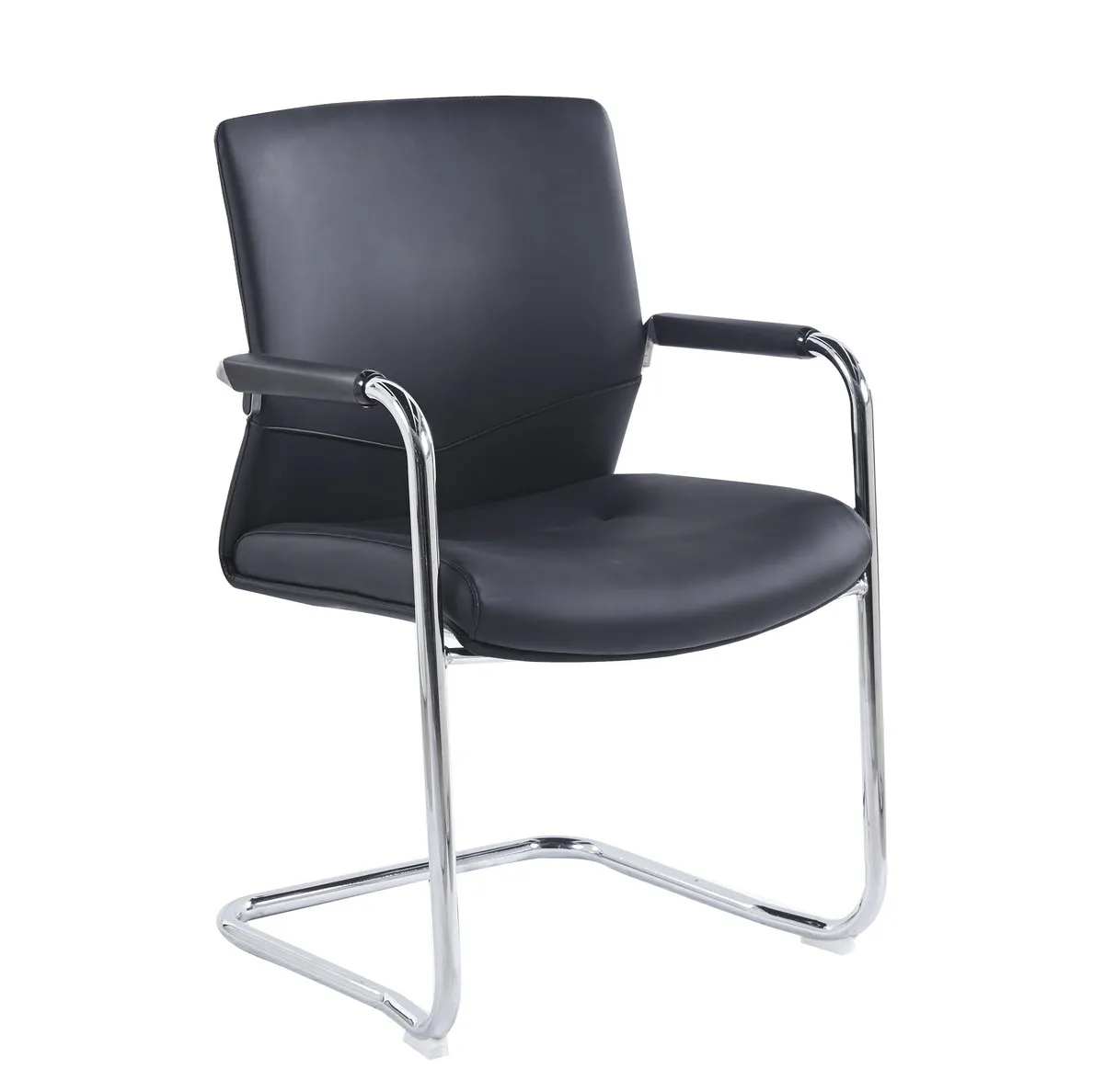 ADOLF chair black/chrome