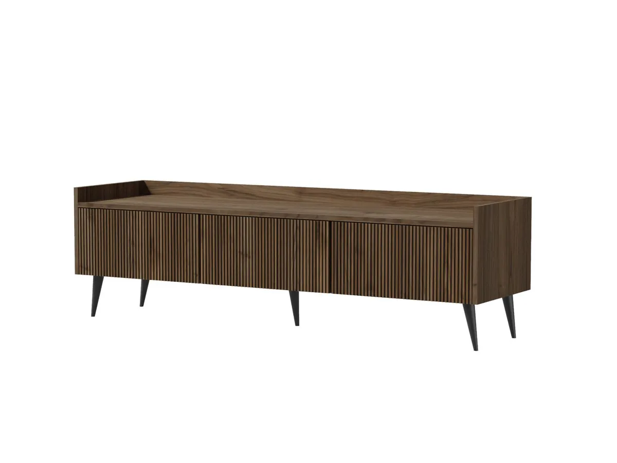 TV stand ADEMO REG 6 walnut/walnut