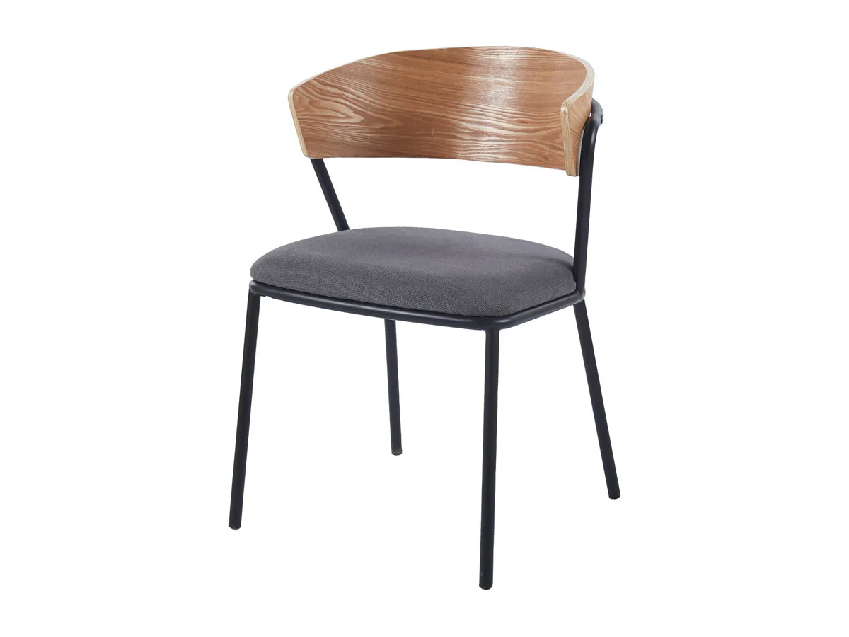 SITA chair black frame/ash/gray tk.