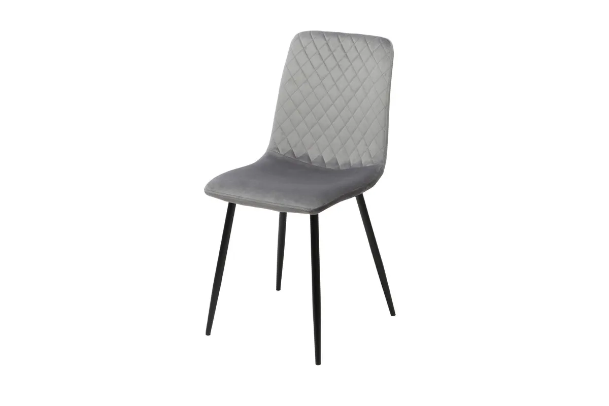 PERLA chair black frame/gray