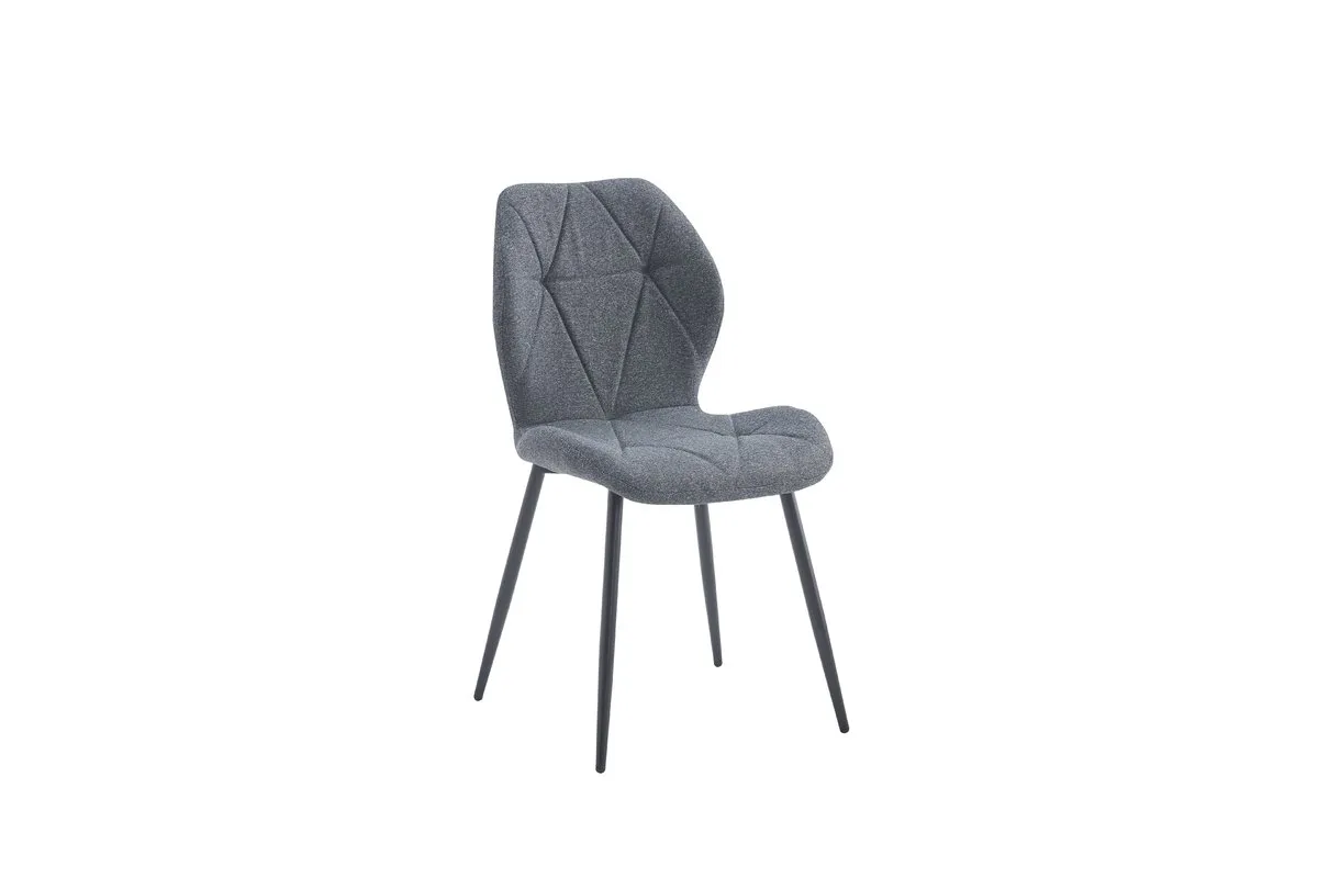 CHIP chair black frame/graphite tk.