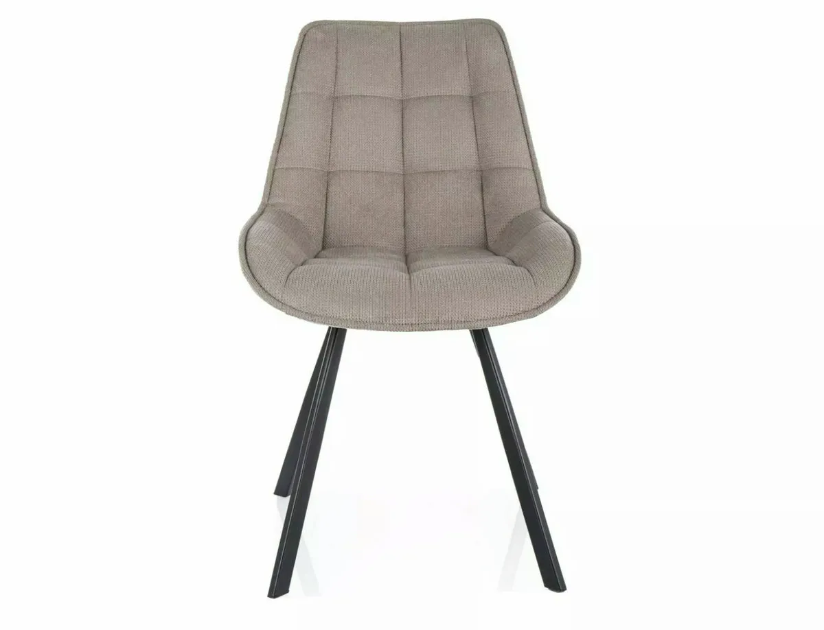 CORSO VARDO chair black frame/beige 34