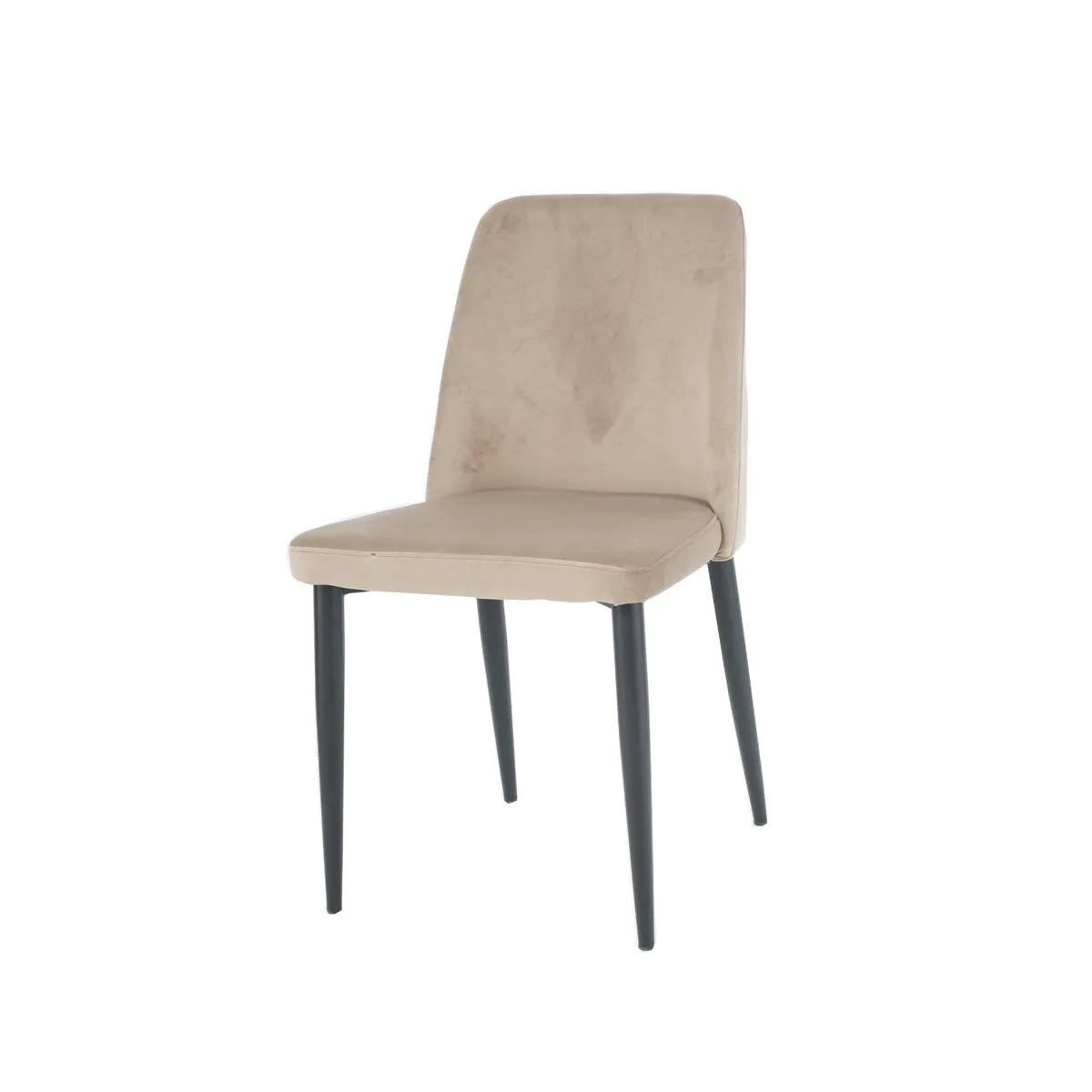 BULL chair black frame/dark beige
