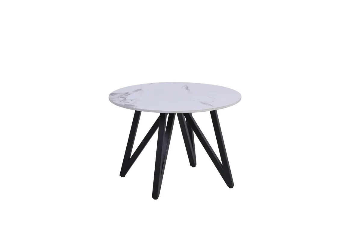 Coffee table COLORADO white gloss/black