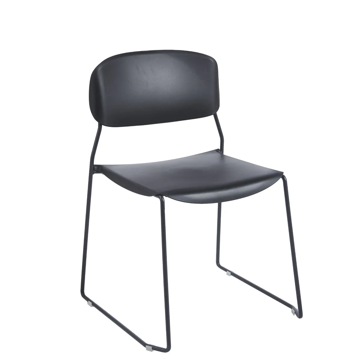 The AMOS chair is black
