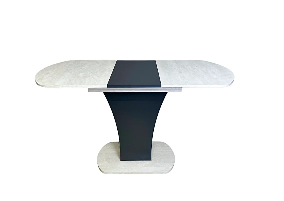 SHERIDAN S/A table silk stone/anthracite