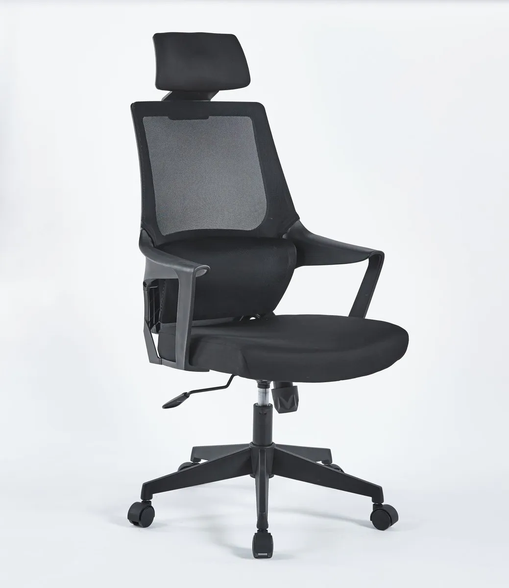 Swivel chair ARON II black/black frame