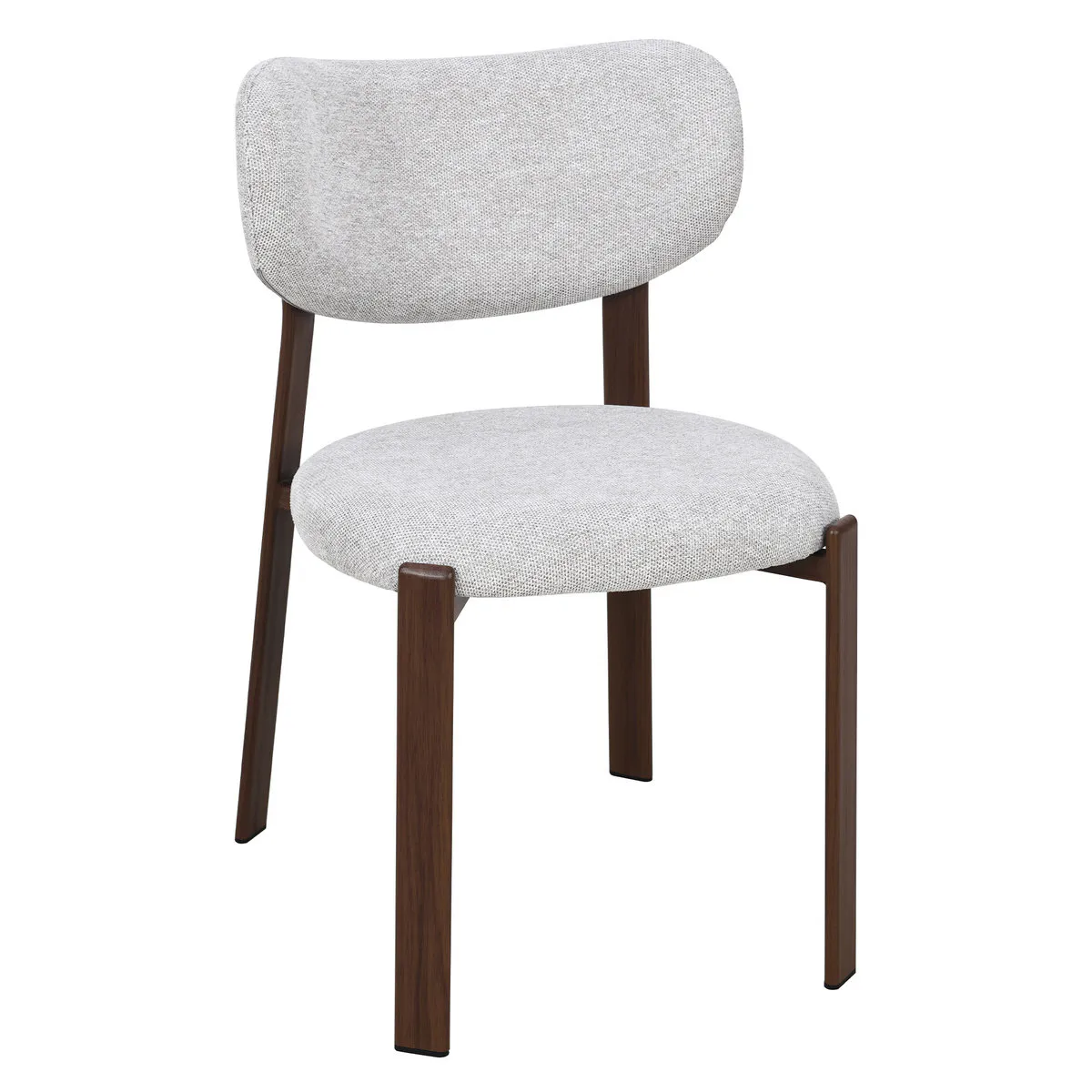 Body NOMI walnut metal/beige tk.