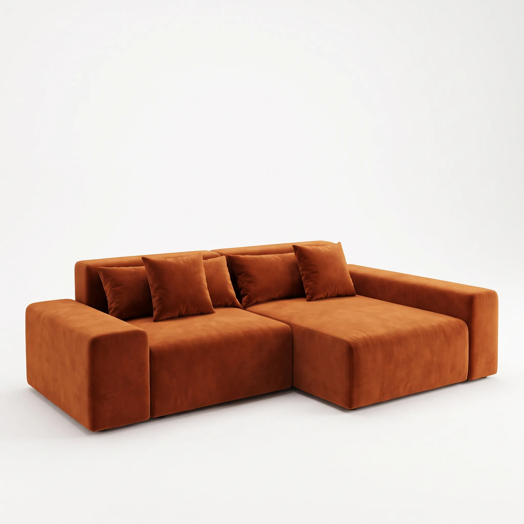 Диван Lounge MS 265 см, теракотовий
